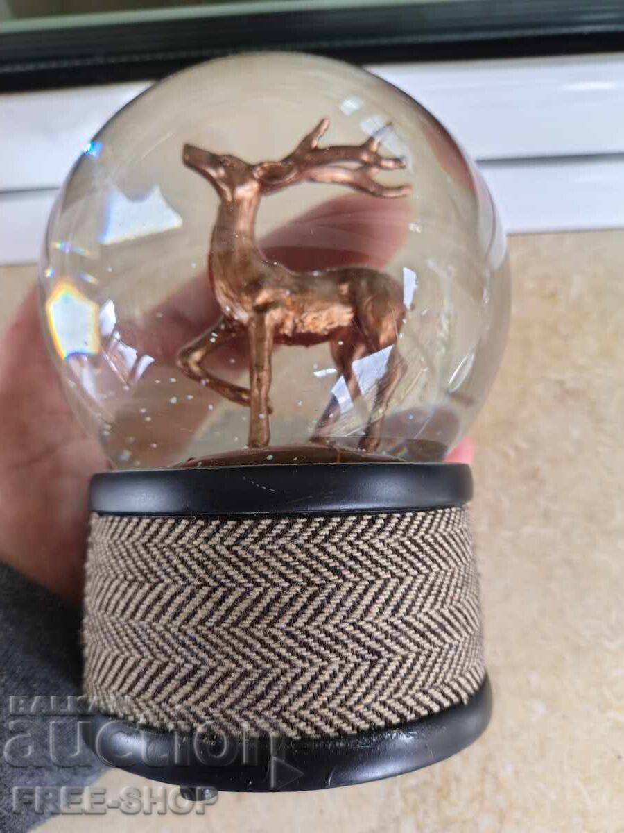 Μουσική κούτα σφαίρα από γυαλί