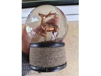 Μουσική κούτα σφαίρα από γυαλί