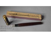 Калинка Стара бакелитена писалка с кутия капачка с калинка