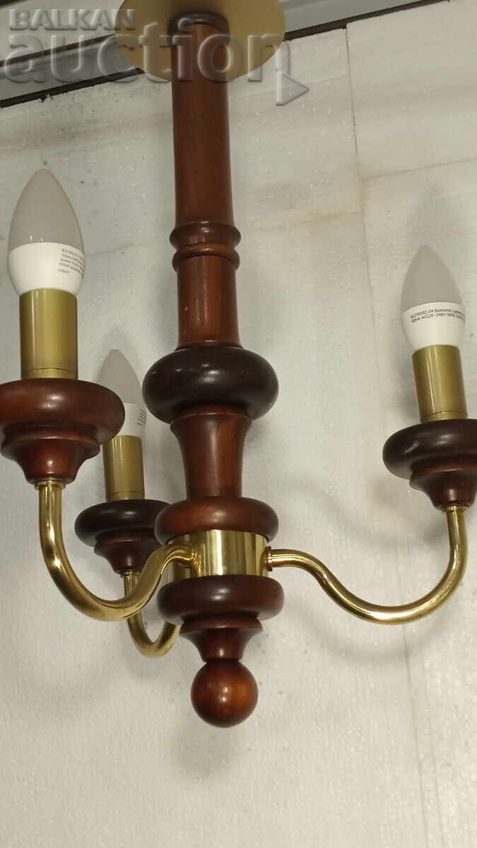 Абажур (Полилей) с 3 LED крушки Е14 - 7 Абажур (Полилей) с 3 LED крушки Е14 - 7