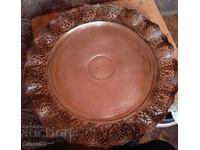 Стар посребрен поднос табла