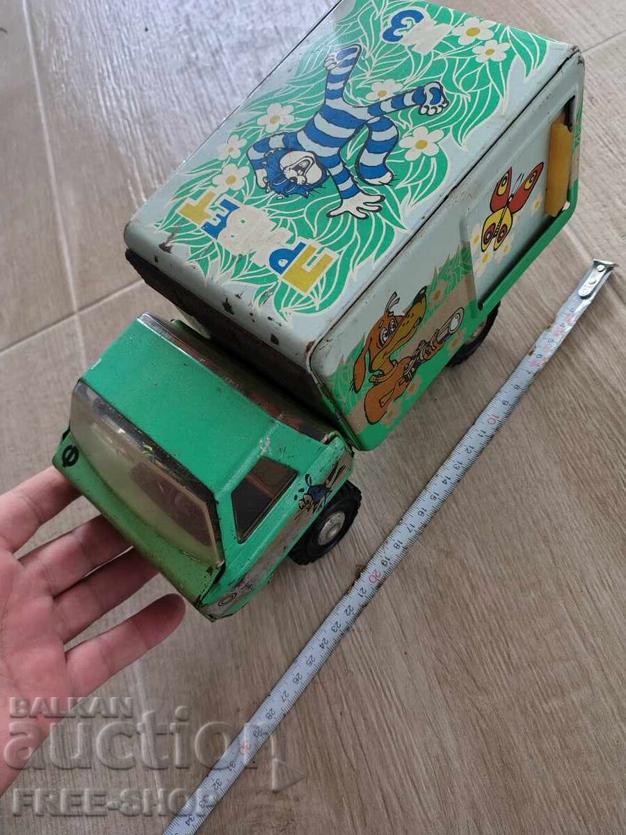 An old tin toy An old tin toy