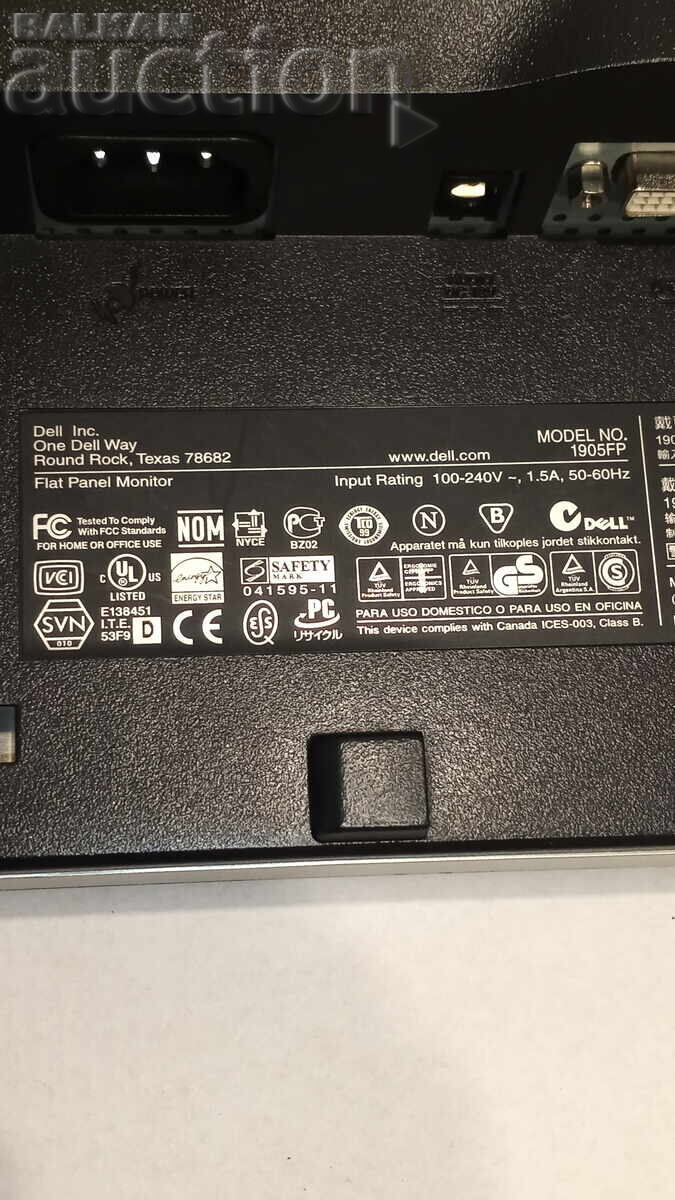 Аукцион Монитор Dell 19 инча LCD