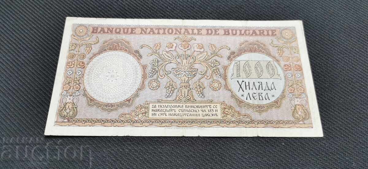 Livrarea 1000 leva - 1938 Livrarea 1000 leva - 1938