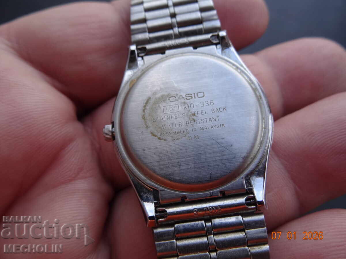 Παράδοση ΠΑΛΙΟ ΡΟΛΟΙ CASIO QUARTZ κλασικό