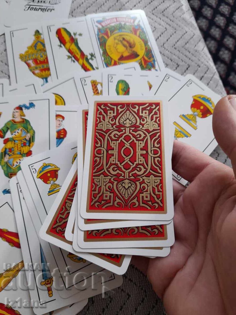 Livrarea Cărți de joc Fournier vechi Livrarea Cărți de joc Fournier vechi