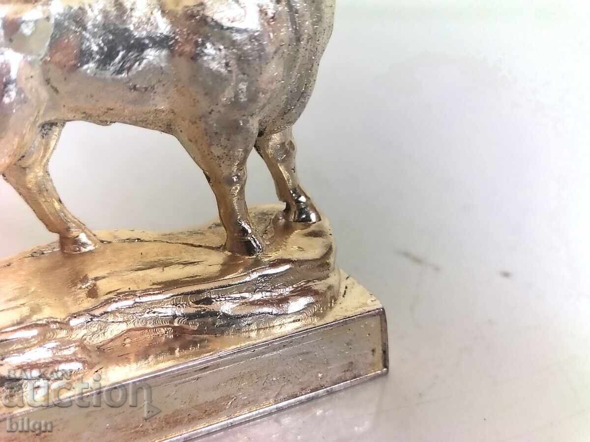 Παράδοση Mnogo Σπάνιο Συλλεκτικό Ασημένιο Φιγούρα - Ταύρος