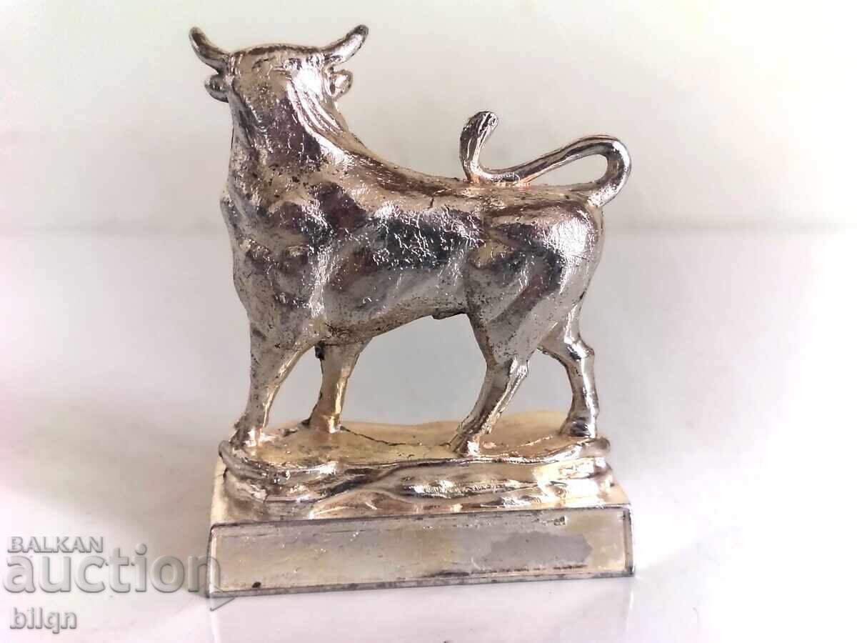 Mnogo Σπάνιο Συλλεκτικό Ασημένιο Φιγούρα - Ταύρος - 5