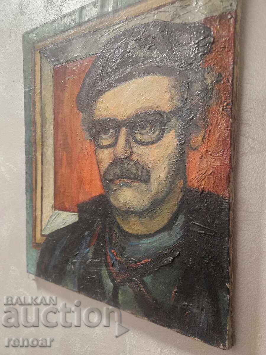 Аукцион Картина Автопортрет на Никола Балтаджиев- Балтата Аукцион Картина Автопортрет на Никола Балтаджиев- Балтата