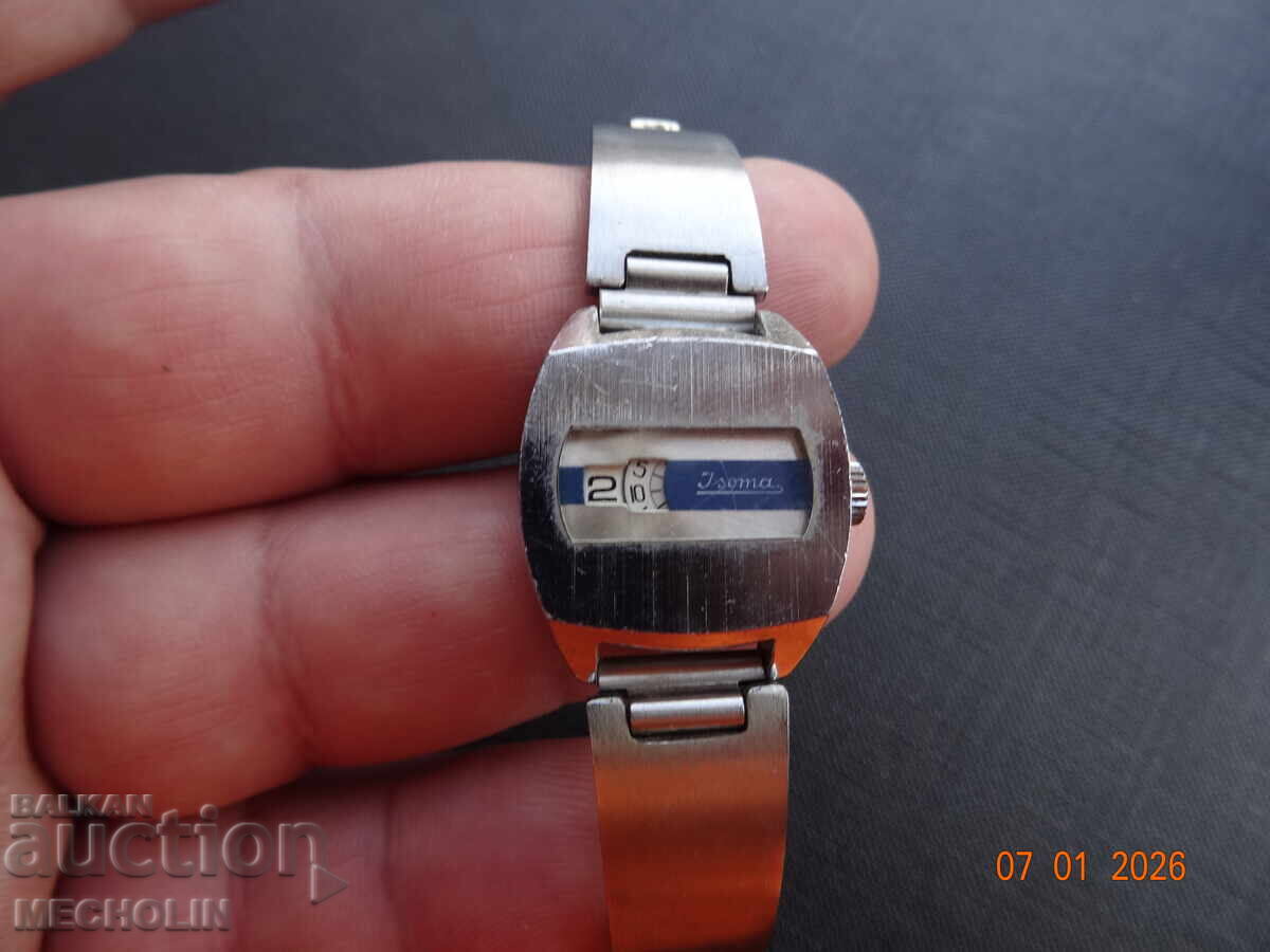 ЧАСОВНИК ISOMA DIGITAL СТОМАНЕН с цена € 44.00 | 86.06 лв. ЧАСОВНИК ISOMA DIGITAL СТОМАНЕН с цена € 44.00 | 86.06 лв.