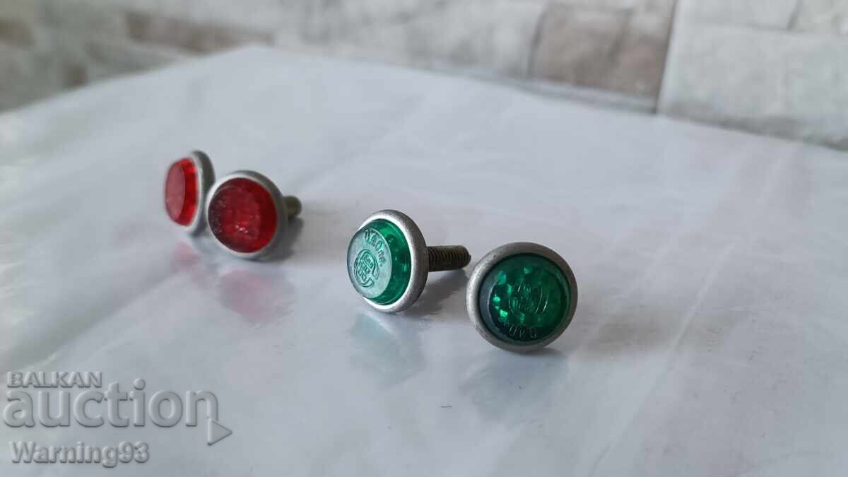 Ретро светлоотразителни болтове - котешки очи за автомобил - 5 Ретро светлоотразителни болтове - котешки очи за автомобил - 5