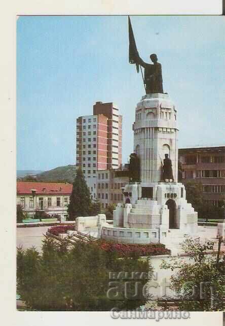 Carte poștală Bulgaria V. Tărnovo Monumentul celor căzuți 1*