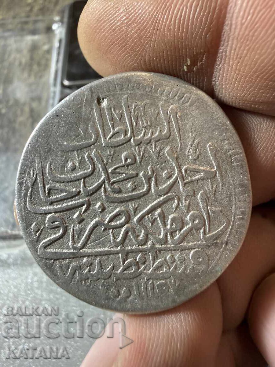Monedă Otomană Ahmed al III-lea 1115 cu preț € 67.00 | 131.04 BGN Monedă Otomană Ahmed al III-lea 1115 cu preț € 67.00 | 131.04 BGN