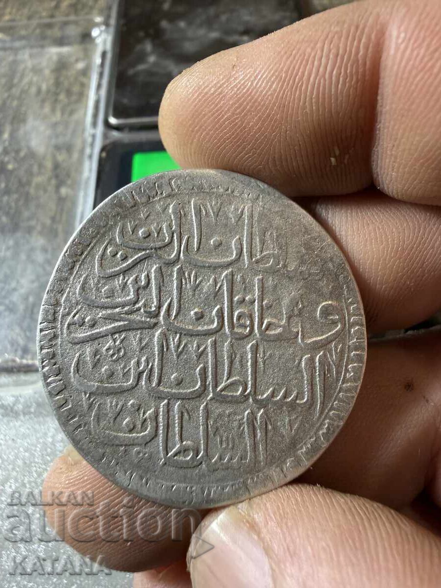 Monedă Otomană Ahmed al III-lea 1115 Monedă Otomană Ahmed al III-lea 1115