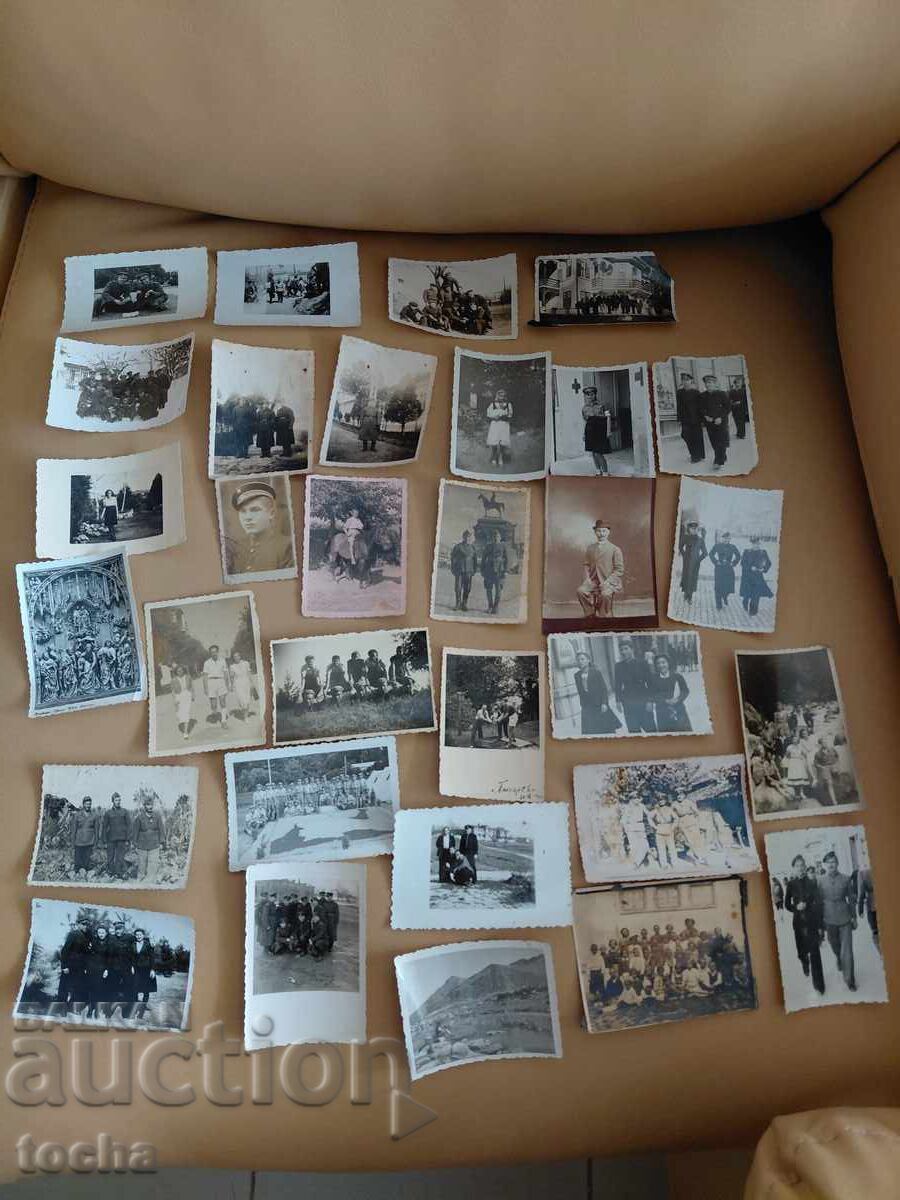 61 old photos, lot 1, mainly from the Tsarist period. BZC