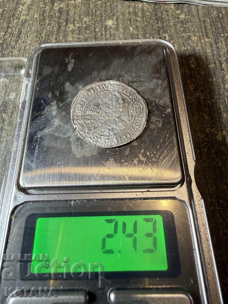 Δημοπρασία 6 κρόιτσερ Λεοπόλδος 1693