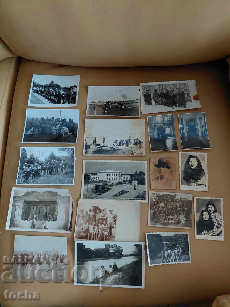 36 бр.стари снимки , лот 7-ми, предимно от царско .БЗЦ