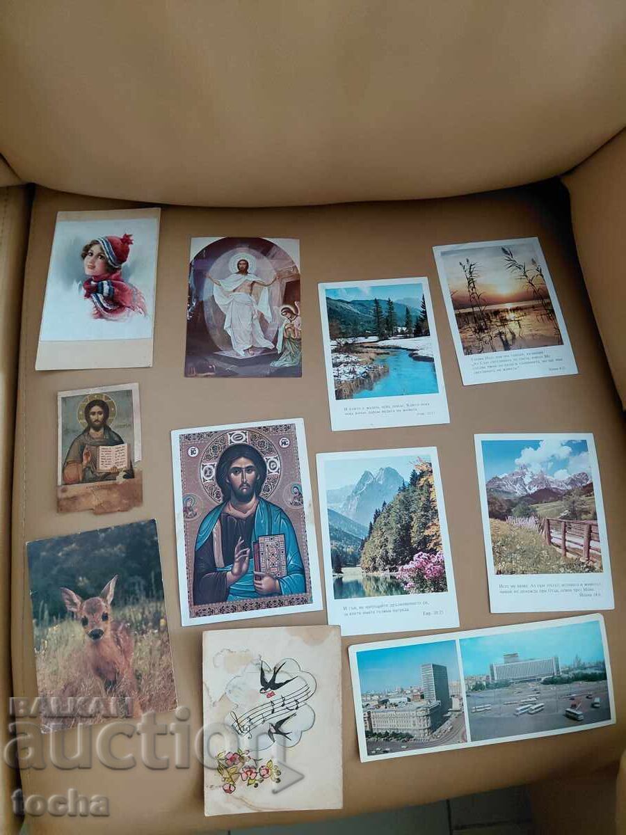 23 бр. стари пощенски картички и покани . БЗЦ 23 бр. стари пощенски картички и покани . БЗЦ