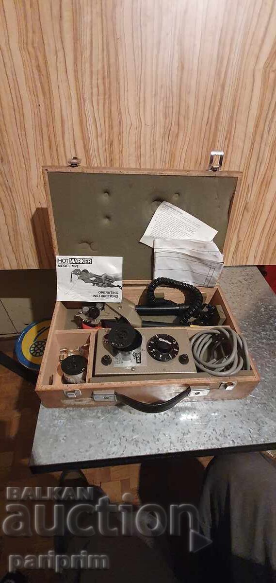 Уред за маркиране на кабели. Уникален, немски. БЗЦ Уред за маркиране на кабели. Уникален, немски. БЗЦ