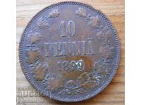 10 πένια 1899 - Ρωσία (για τη Φινλανδία)