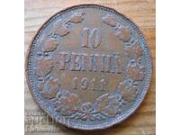 10 peni 1911 - Rusia (pentru Finlanda)