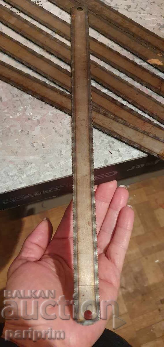 Lot de 7 buc. lame pentru fierăstrău manual pentru metal. BZȚ cu preț € 0.01 | 0.02 BGN