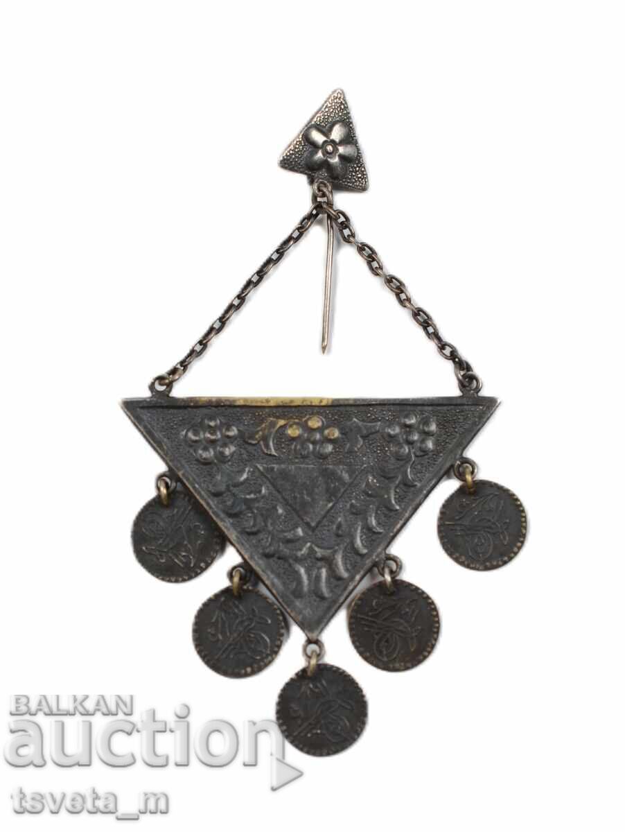 Αντίκα καρφίτσα για λαϊκή φορεσιά Αντίκα καρφίτσα για λαϊκή φορεσιά