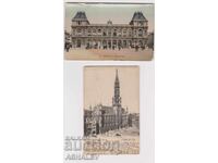 Βρυξέλλες δύο καρτ ποστάλ – ταχυδρομημένες 1909