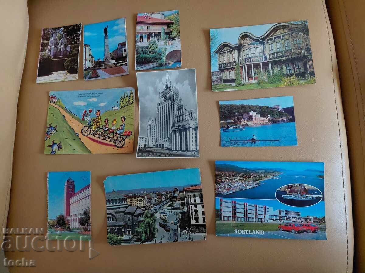 19 bucăți cărți poștale vechi, lot doi. BZȚ