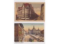 Austria-Graz two postcards - used 1921