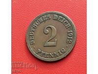 Германия-2 пфенига 1912 А-Берлин