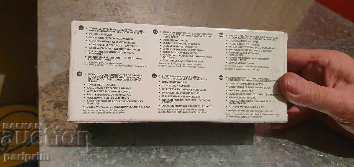 Παράδοση Συσκευή, εργαλείο για σημειακή ανακούφιση από τον πόνο. BZC