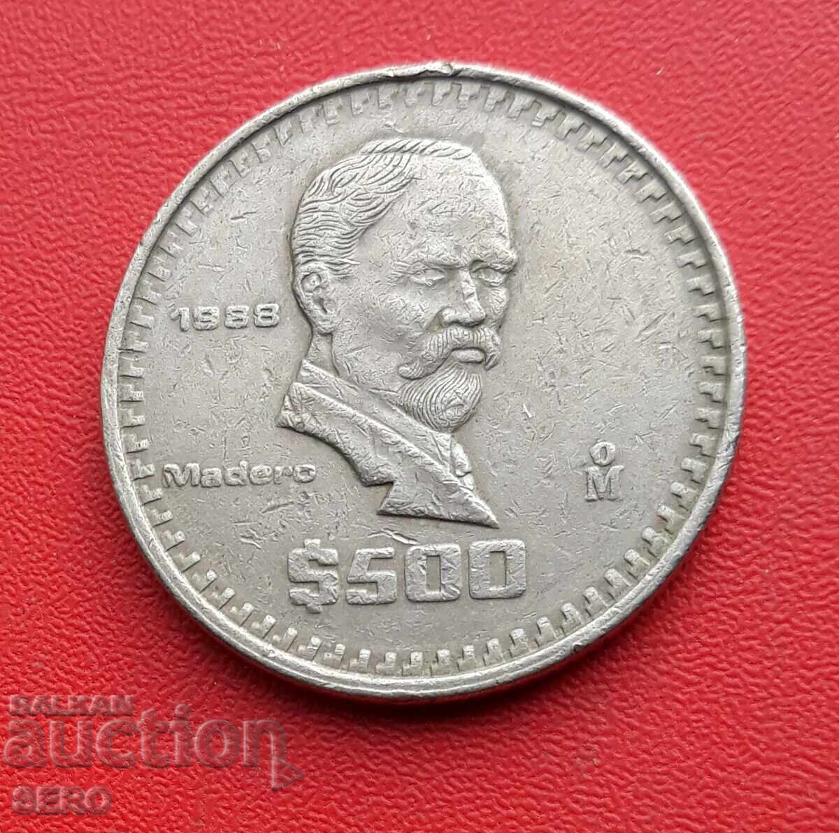 Мексико-500 песос 1988