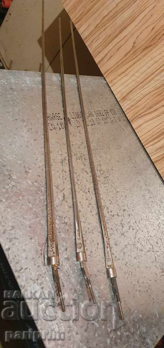 Лот от 3 бр. остриета за шпаги. БЗЦ Лот от 3 бр. остриета за шпаги. БЗЦ