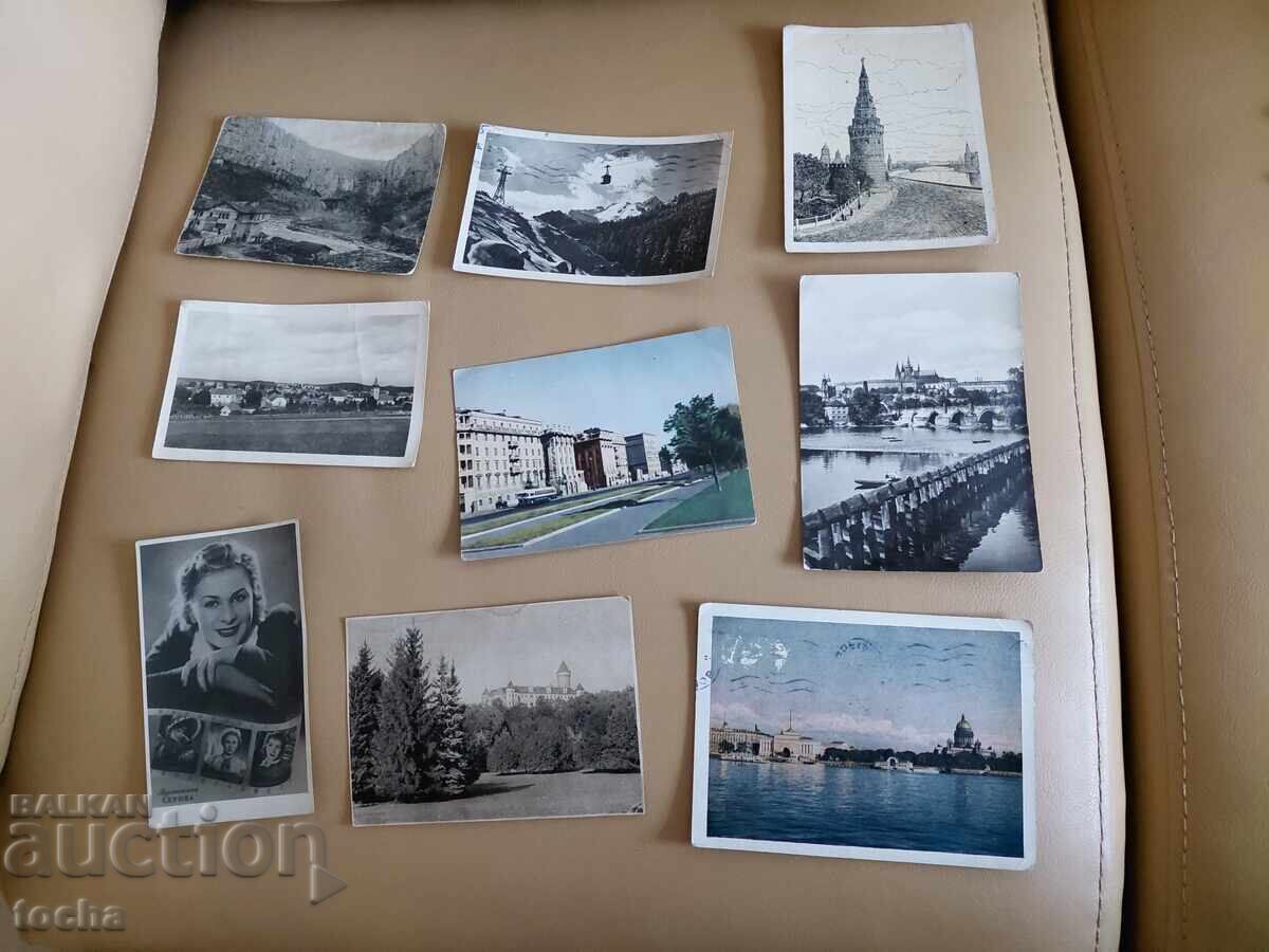 Δημοπρασία 18 τμχ. παλιές ταχυδρομικές κάρτες, παρτίδα πέντε. BZTS