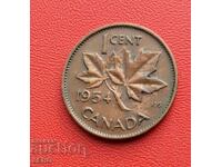 Καναδάς - 1 σεντ 1954