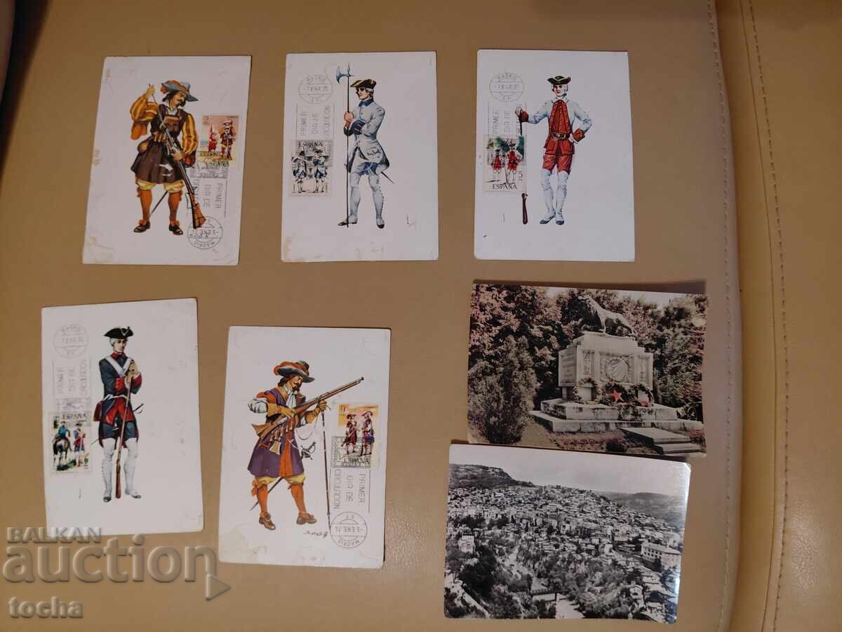 Licitație 25 buc. cărți poștale vechi, lotul patru. BZTS