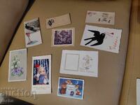 15τμχ. παλιές προσκλήσεις και ευχετήριες κάρτες, παρτίδα δύο. BZTS