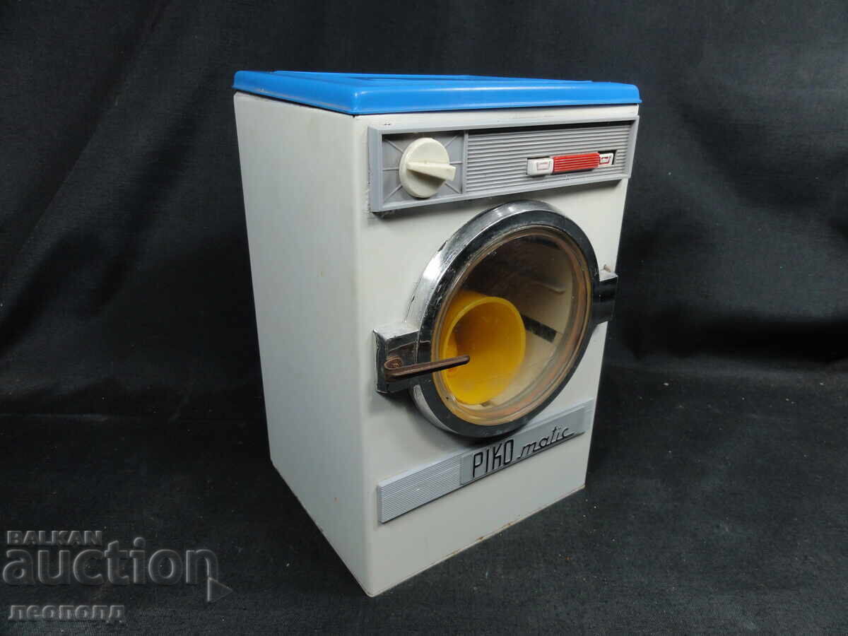 Licitație VECHE RETRO SOC GDR DDR JUCĂRIE MAȘINĂ DE SPĂLAT PIKO MATIC