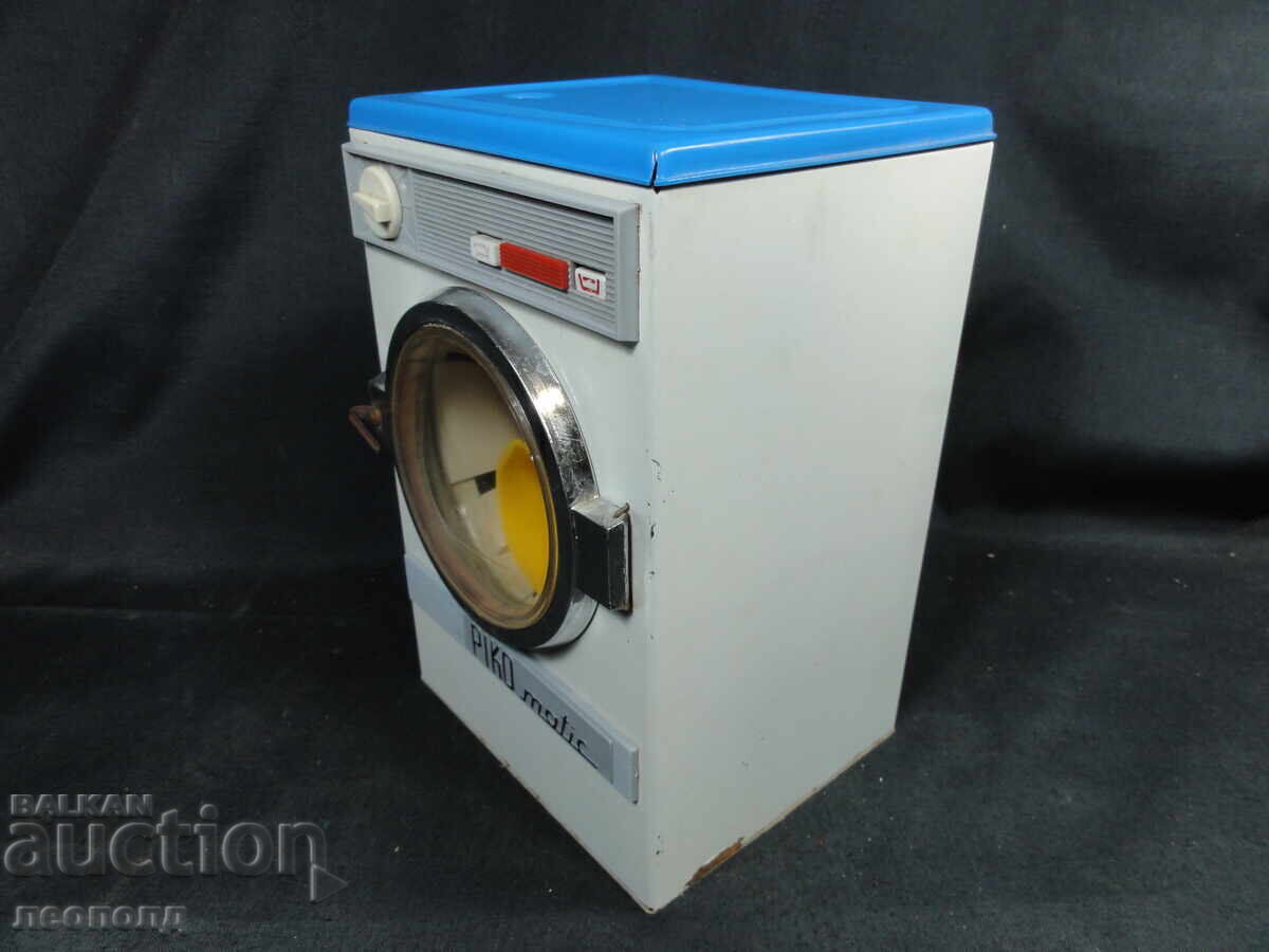 Livrarea VECHE RETRO SOC GDR DDR JUCĂRIE MAȘINĂ DE SPĂLAT PIKO MATIC