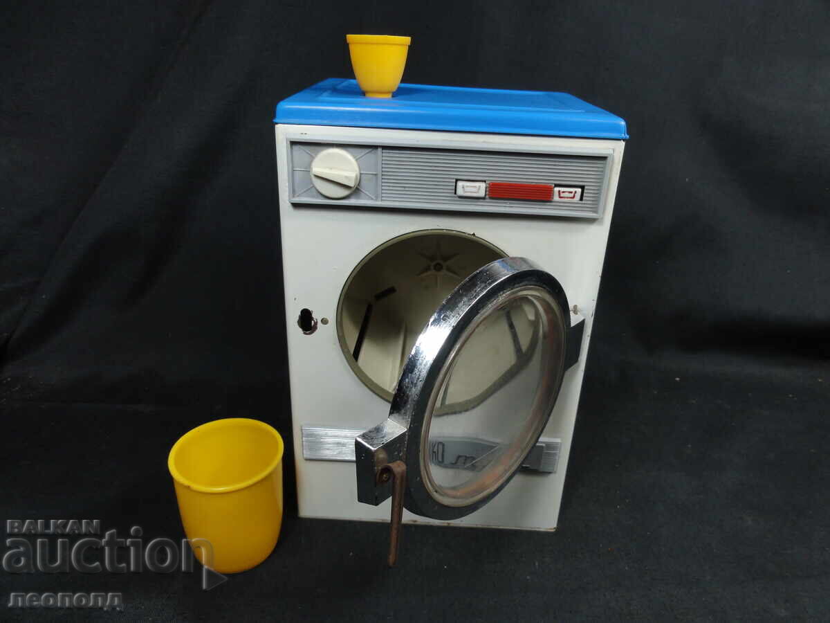VECHE RETRO SOC GDR DDR JUCĂRIE MAȘINĂ DE SPĂLAT PIKO MATIC