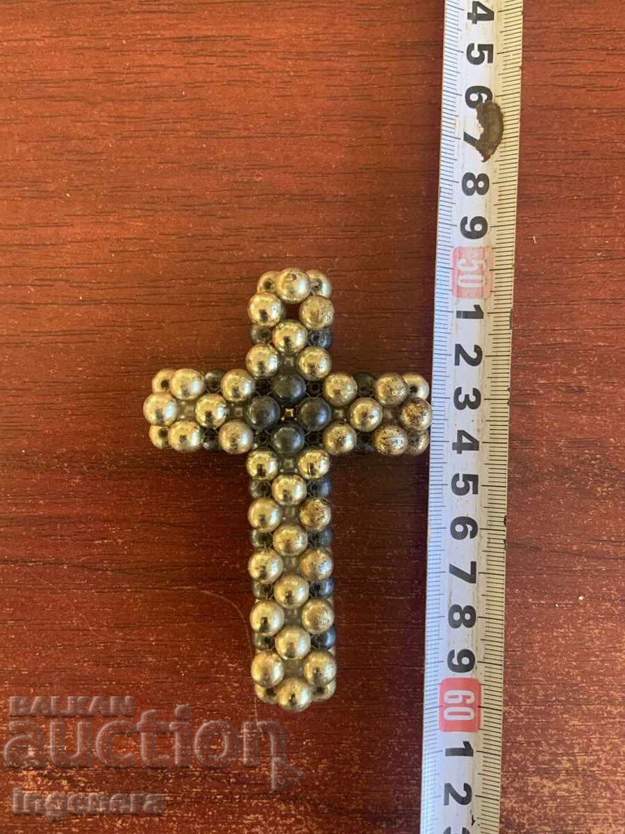 CROSS ICON AMULET BRAIDED