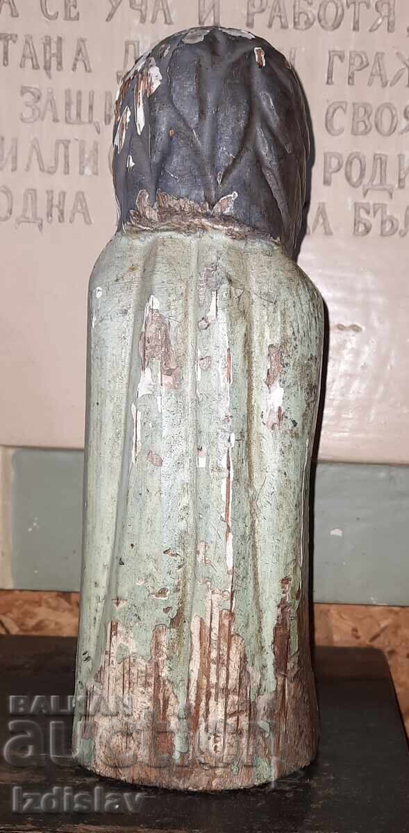 Livrarea Veche figură de lemn a Sfântului Iosif