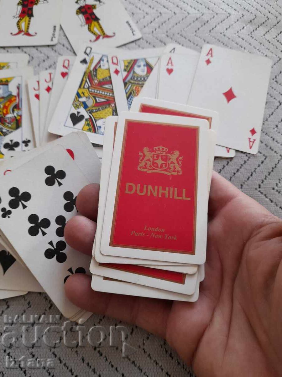 Δημοπρασία Κάρτες παιχνιδιού Dunhill Δημοπρασία Κάρτες παιχνιδιού Dunhill