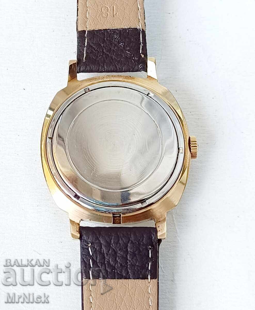 Slava Слава позлатен мъжки механичен часовник - 7