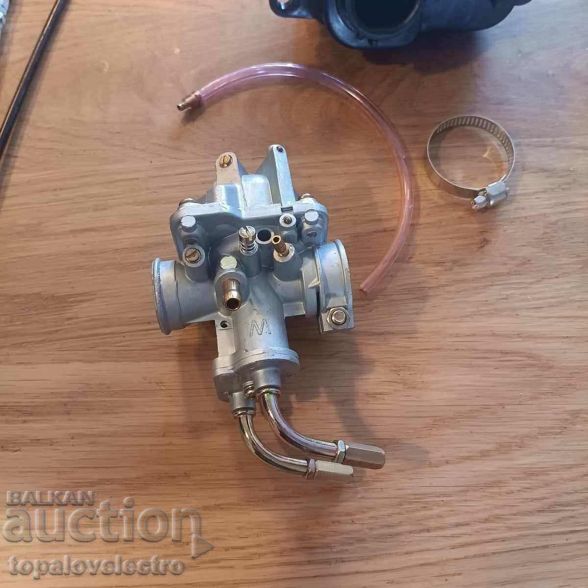 Аукцион Карбуратор с въздушен филтър, газ-жило и смукач за Yamaha PW