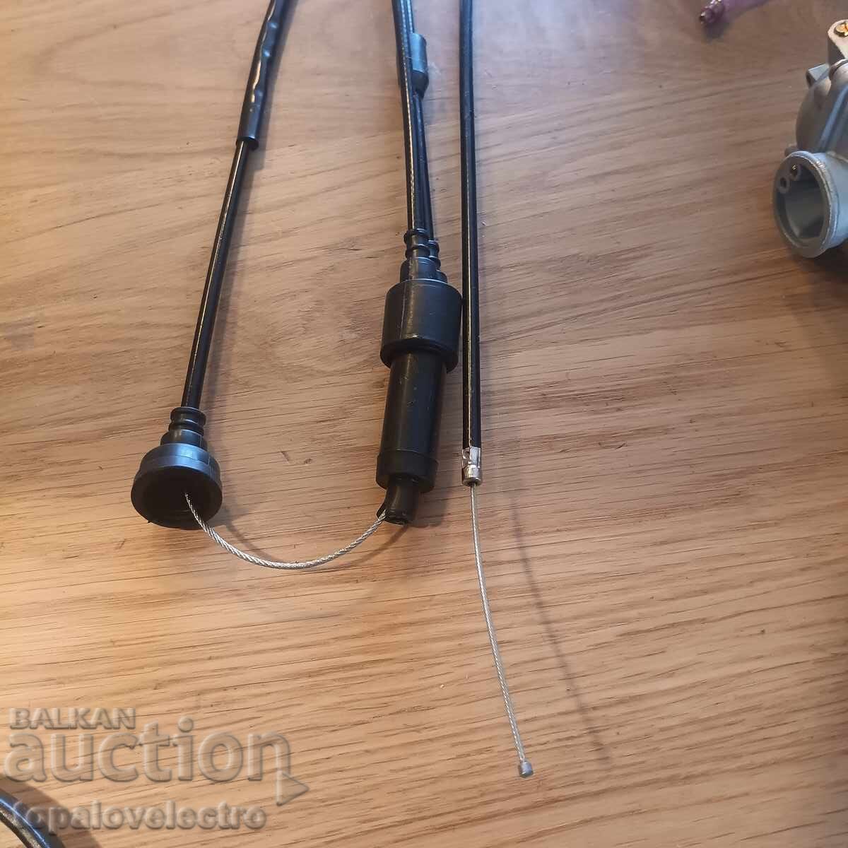 Карбуратор с въздушен филтър, газ-жило и смукач за Yamaha PW - 6