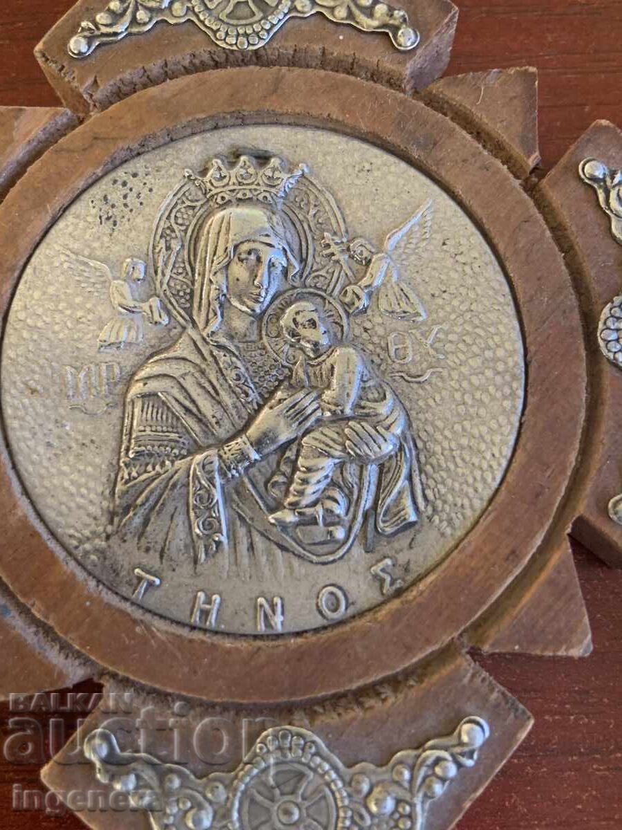 Licitație ICONĂ LEMN RELIEF METAL Licitație ICONĂ LEMN RELIEF METAL