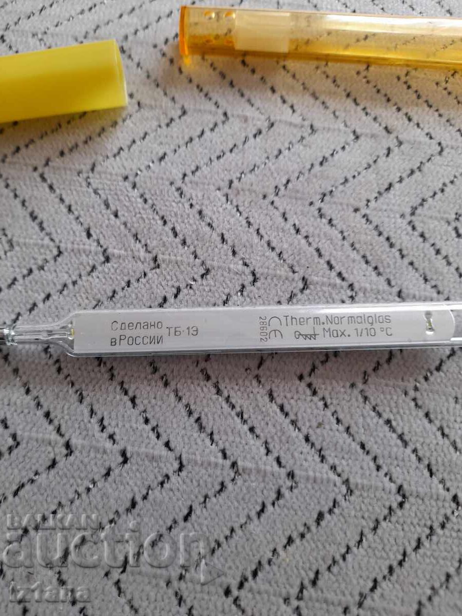 Παράδοση Παλιό θερμόμετρο σώματος