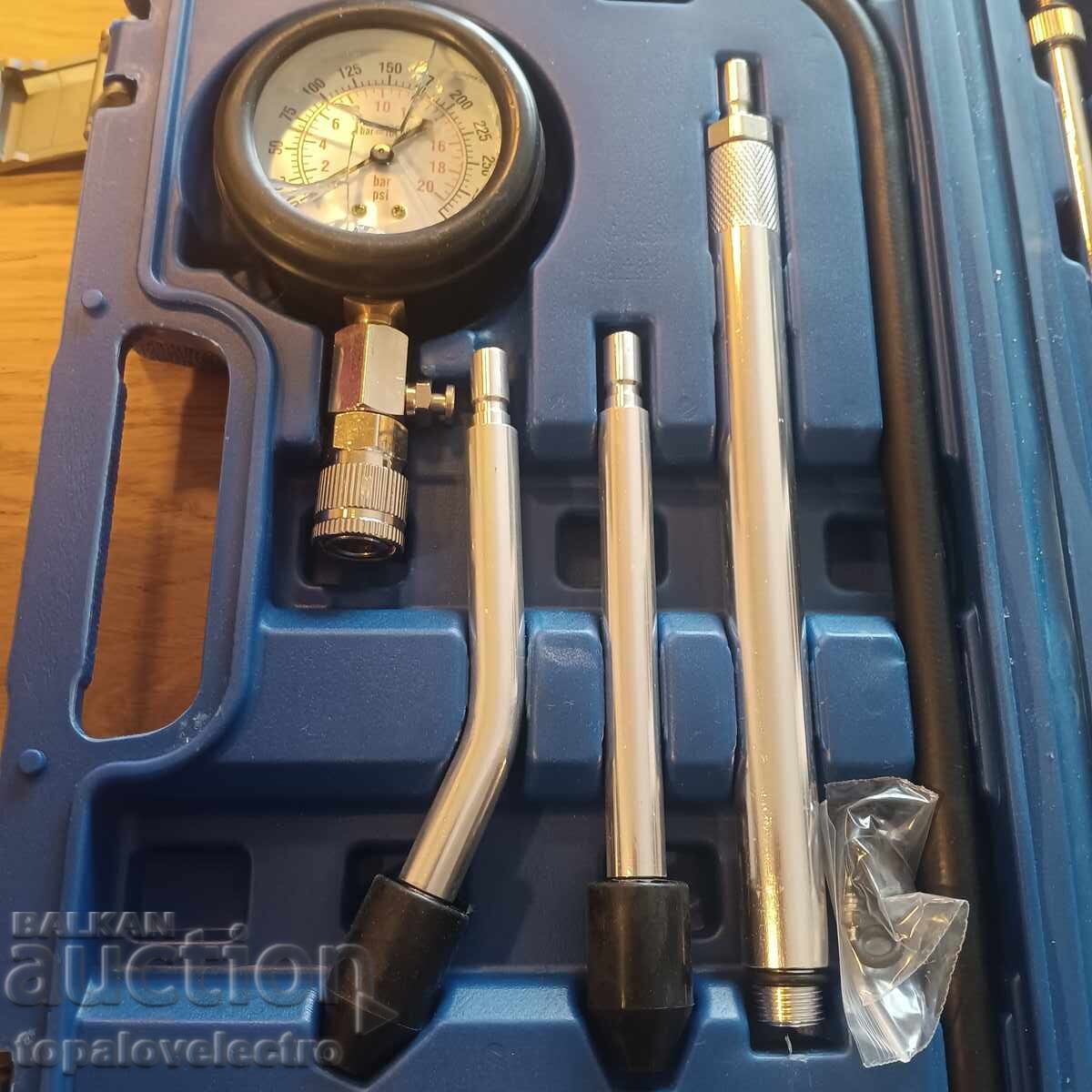 Комплект за измерване на компресия и тест за течове в ц - 5 Комплект за измерване на компресия и тест за течове в ц - 5